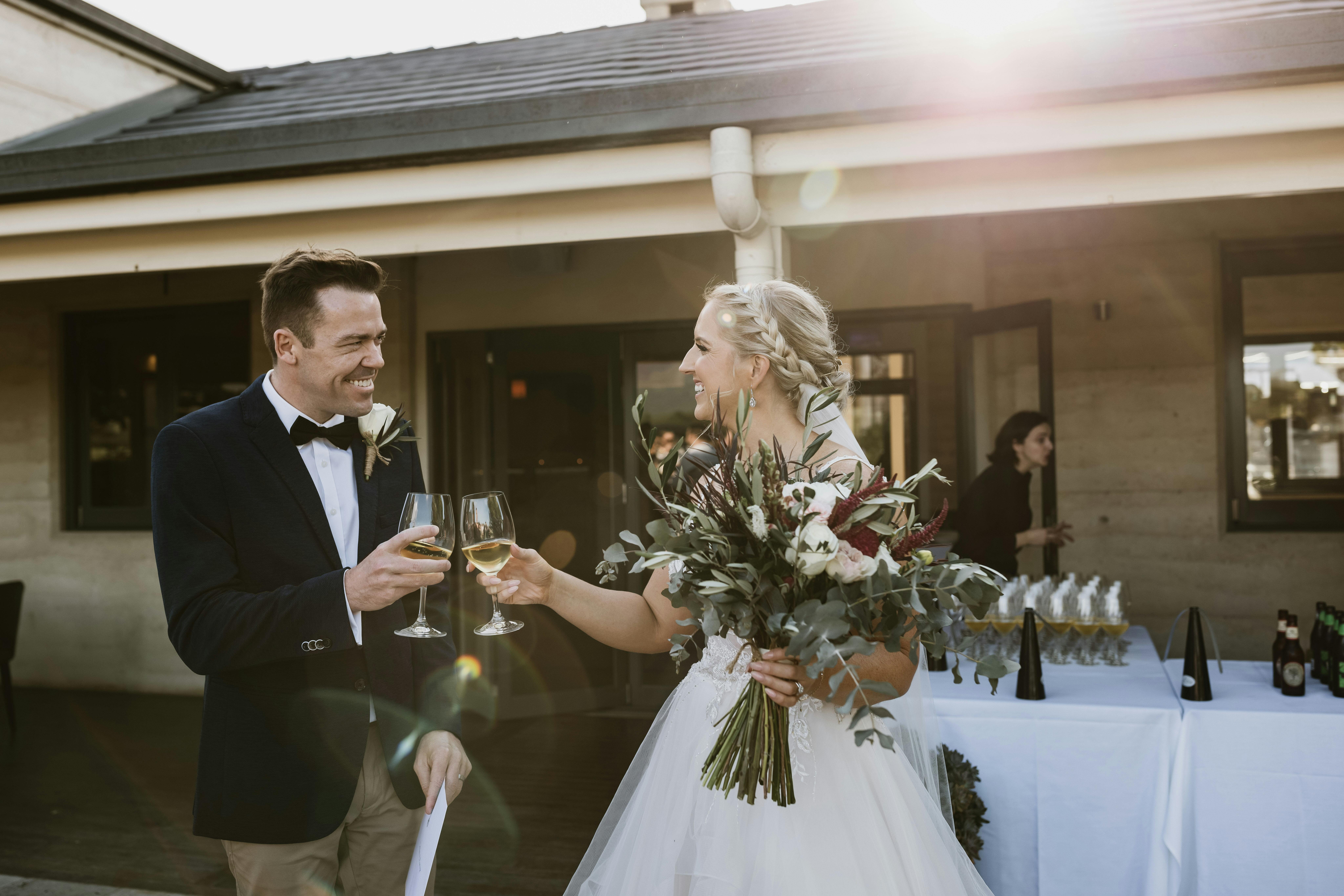 Wedding ceremony justmarried celebration Alyce Adam Cavanagh Photography